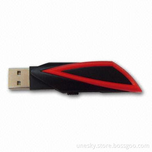 Ultra-slim USB Flash Drive, Available in Various Colors, Customized Designs Accepted